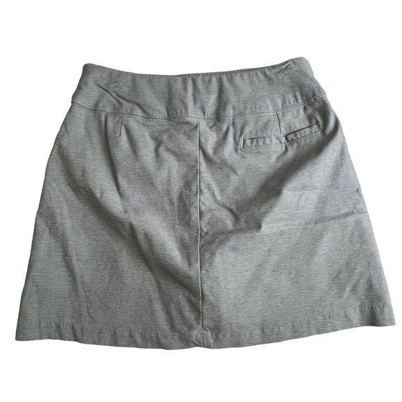 Lady Hagen Womens Gray Pull On Stretch Golf Mini Skort Small‎ - Picture 2 of 7